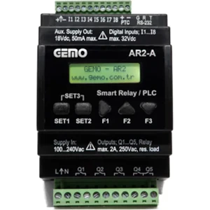 Gemo Ar2-A-24vdc-8d Akıllı Röle /Plc