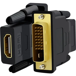 24+1 DVI To HDMI Çevirici DVI Erkek HDMI Dişi Aparat Çift Yönlü HDMI DVI
