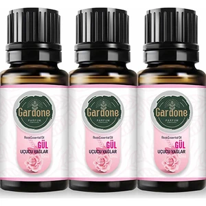 Gül Uçucu Yağı Buhurdanlık, Ortam Kokusu 3 x 10 ml