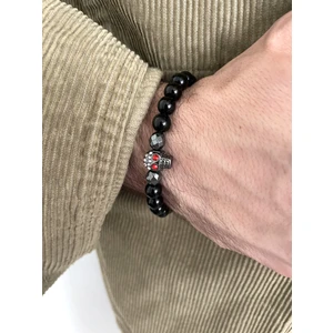 Padore Accessory Kuru Kafa Detaylı, Doğal Taş Bileklik