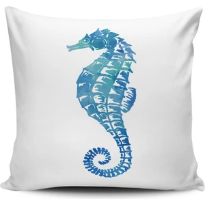 Alkan Homes Marin Desenli Dijital Baskılı Yastık Kırlent Kılıfı