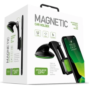 TT17 Araç Içi Oynar Başlıklı Mıknatıslı Vantuslu Telefon Tutucu