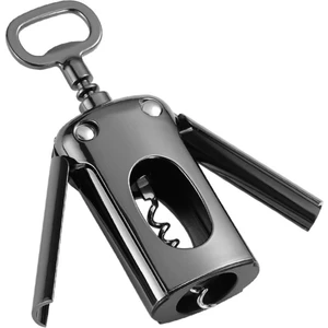 Three Beans Açacağı Çinko Alaşımlı Kırmızı Şarap Açacağı Ayna Yüzey Metal Sommeliers Tirbuşon Şişe Açacakları Tirbuşonlar Şarap Cork Remover | Torkscrews açıcılar (Yurt Dışından)