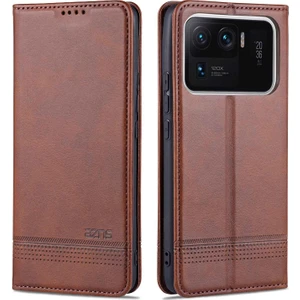 Xiaomi Mi 11 Ultra Manyetik Darbeye Dayanıklı Telefon Kılıfı - Kahverengi  (Yurt Dışından)