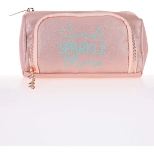 Sparkle Plump Kalem Çantası Somon K2306