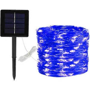 Güneş Peri Işıkları Açık Güneş Enerjili LED Dize Işıkları Su Geçirmez Sizin Için Birkaç Renk (Mavi) (Yurt Dışından)