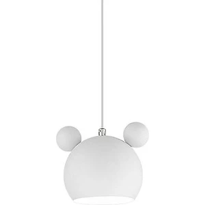 Nordic Duvar Lambası Çocuk Odası Işıkları Için Alüminyum Mickey Aplik Modern Kapalı Duvar Işık Fikstür E27 Yaratıcı Armatür (Beyaz Asma) (Yurt Dışından)