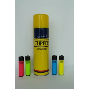1 Adet Clipper 250 Ml. Gaz 4 Adet Clipper Pocket Taşlı Doldurulabilir Çakmak