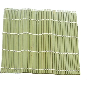 Yiyang Hongsun HS-MAYS24 Bambu Sushi Mat Yeşil Hasır 24X24CM