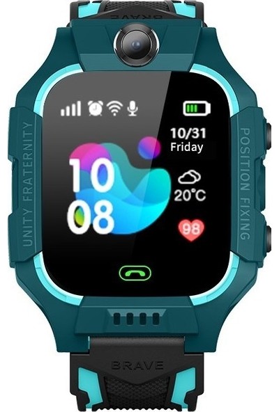 DR İQ-500/2021 Sim Kartlı Akıllı Çocuk Saati - Mavi