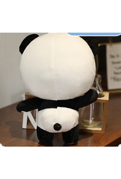 22 cm Peluş Oyuncaklar Hayvan Bebek Kawai Plushie Doğum Günü Hediyesi Yumuşak Komik Peluch Bebekler Panda Yastıklar Kanepe Ev Flaş Blue Smiley | Doldurulmuş peluş Hayvanlar (Yurt Dışından)