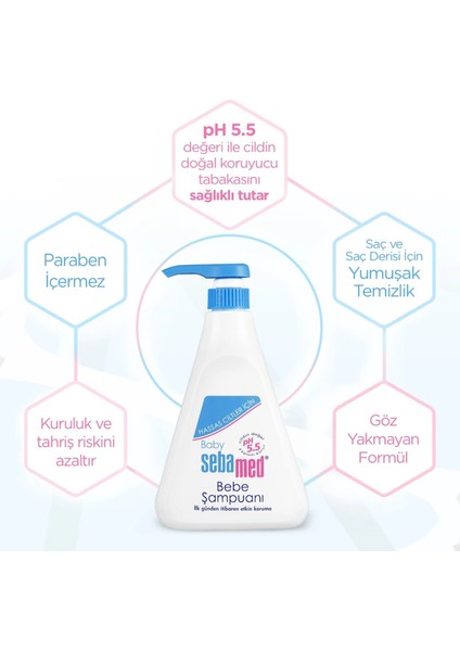 Bebek Şampuanı 250ML Yeni Doğan (4 Lü Set)