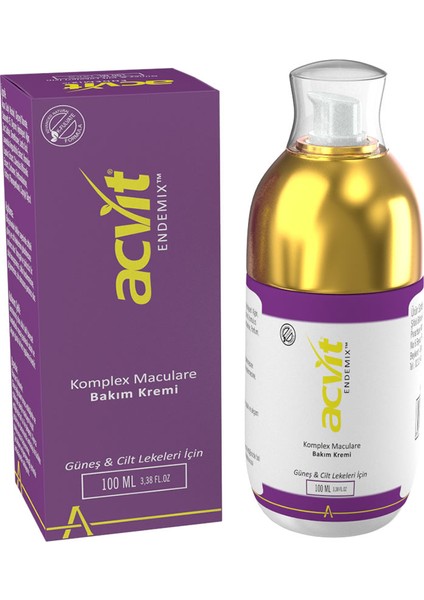 Endemix Komplex Maculare Kremi – ”güneş & Cilt ” - 100 ml