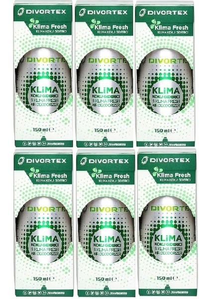 Klima Fresh - Temizleyici Klima Bombası Yeşil Elma 150ml