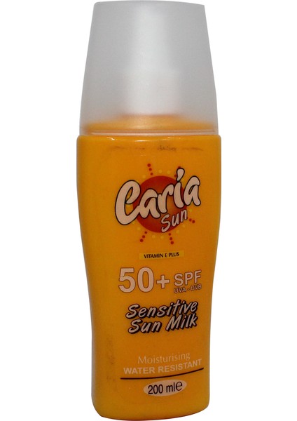 Sun Sensitive Sun Milk 50+ Spf 200ml Yüz Güneş Kremi