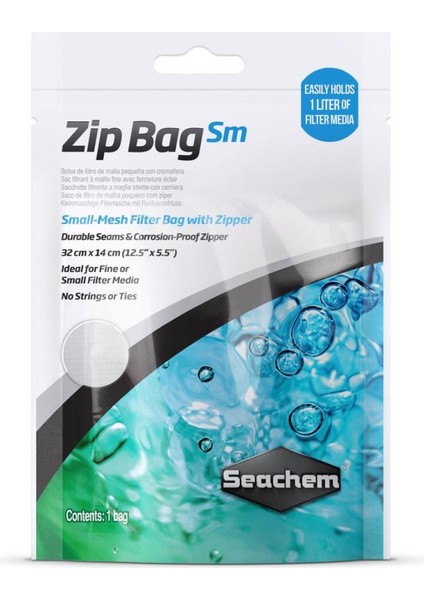 Zip Bag Sm Filtre Malzeme Filesi
