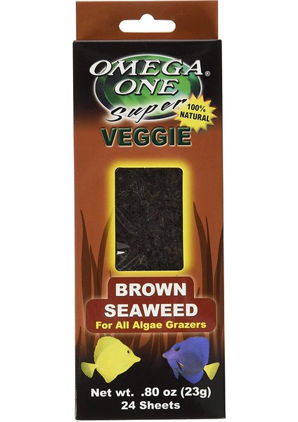 Omega One Super Veggie Brown Seaweed 23GR.