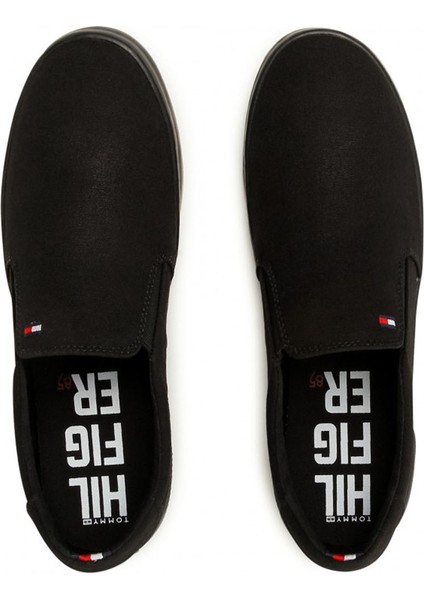 Erkek Tommy Hilfiger Erkek Iconic Slip On Vulcanized Sneaker FM0FM00597