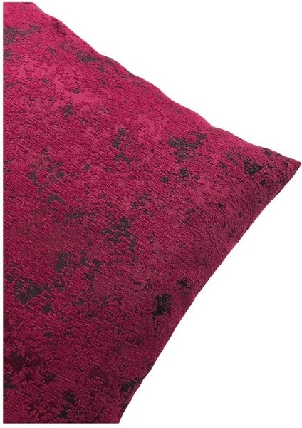 Vintage Desenli Bordo Kırlent Kılıfı 45CM*45CM modelleri