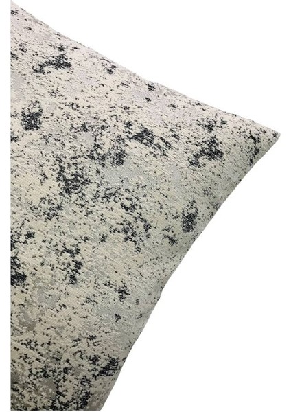 Vintage Desenli Ekru Kırlent Kılıfı 45CM*45CM