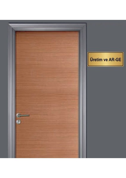 Altın Renk 10x20 Cm Üretim Ve Arge Yazılı Metal Yönlendirme Levhası fiyatları