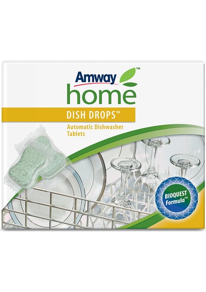 Orjinal Amway Dish Drops 60 Tablet | Amway 60'lı Bulaşık Makinesi Tableti