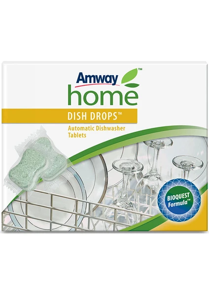 Orjinal Amway Dish Drops 60 Tablet | Amway 60'lı Bulaşık Makinesi Tableti