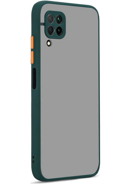 Huawei P40 Lite Kılıf Kamera Korumalı Arkası Sert Mat Kılıf
