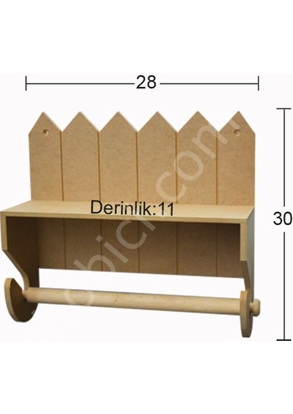 Ahşap Kağıt Havluluk Ib-13