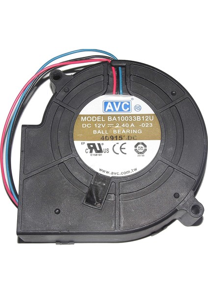 Salyangoz Fan 12V 2.4A