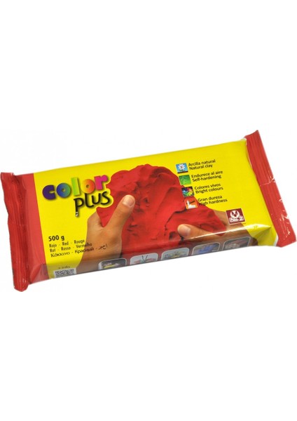 Color Plus Seramik Kili - Kırmızı - 500GR