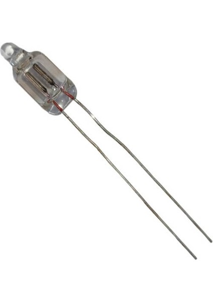 220V 900MA Neon Lamba - Ne-2 6X13/30MM Grade Red - 200 Adet