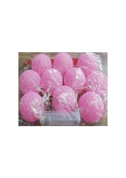 10'lu Işıklı Top Dekoratif Süs Dekoratif Hediyelik