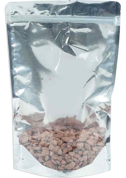 Şeffaf Metalize Kilitli Doypack 160x270x80 mm 25 li Paket
