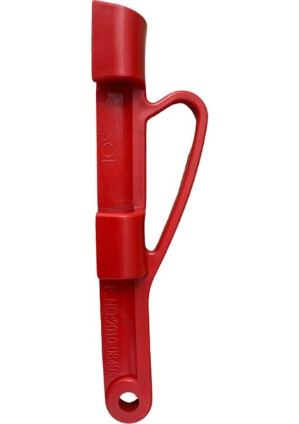 Baza Amortisör Emniyet Kilidi Sol Kilit Kırmızı