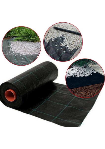 90cm X 30metre Sulzer Kumaş Sera Taban Örtüsü Jüt Blueberry Peyzaj Uygulama Örtüsü Mulch Naylonu Çilek Malç
