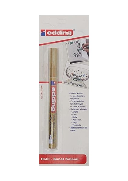 Edding Turkey ED751B153CR Edding 751 Hobi Sanat Kalemi