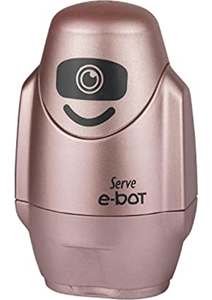 Serve E-Bot Silgili Kalemtiras Metalik Roze Tekli