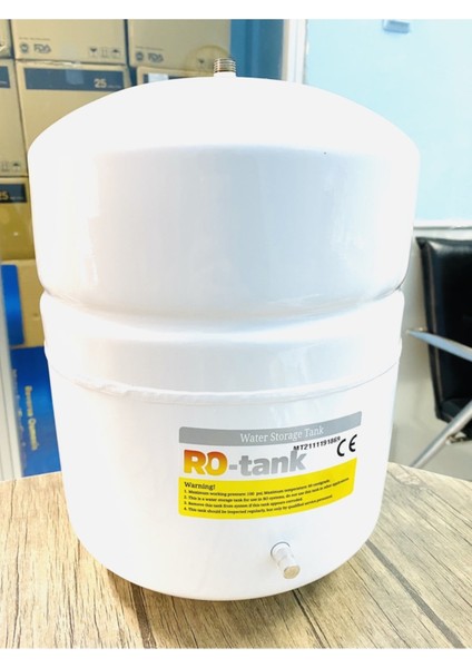 Su Arıtma Cihazı 12 Lt 3.2 Galon Çelik Su Arıtma Deposu Tankı