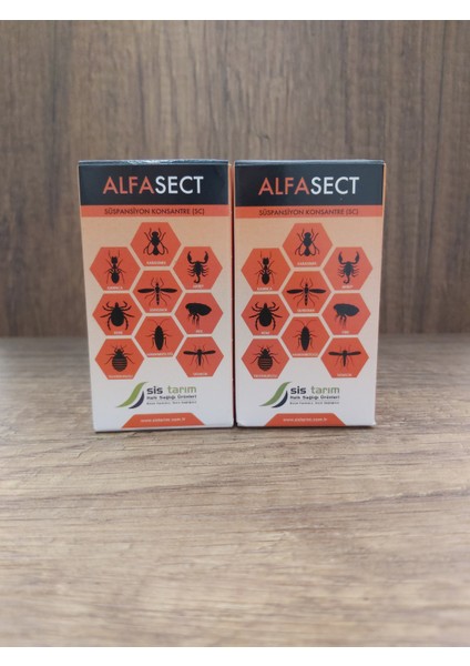 Alfasect Sc 25ML Haşere İlaç(2li)