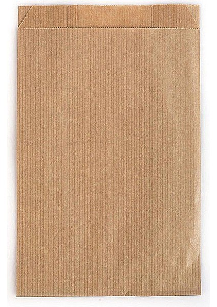 Çizgili Şamua Baskısız Kese Kağıdı 12X20 cm 10 kg