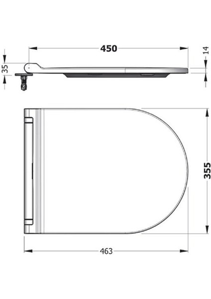 Vento Monaslim Duroplast Yavaş Kapanır Klozet Kapağı VTMU11W3W3HB0 fiyatları