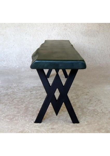 Doğal Ağaç Masif Bank Bench 120 Cm( Metal Ayak ) modelleri