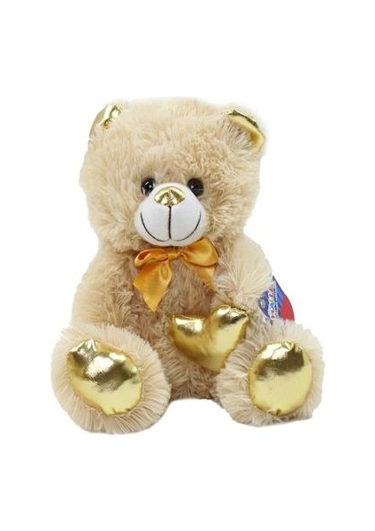 Parlak Kalpli Peluş Ayı 30 cm