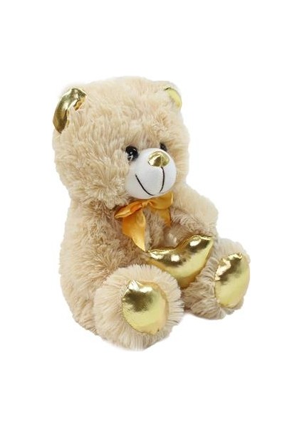 Parlak Kalpli Peluş Ayı 30 cm