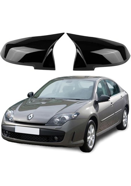 Renault Laguna 3 07-14 Araca Özel Batman Yarasa Ayna Kapağı Pianoblack