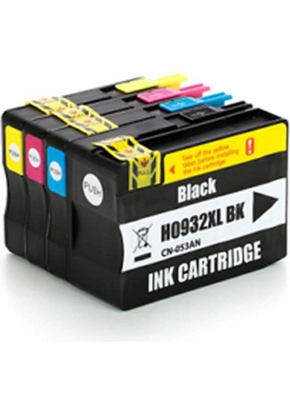 Hp Officejet 6100 (932XL-933XL) Muadil Kartuş,