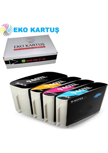 Hp Officejet Pro 8000 Enterprise 4renk Muadil Kartuş, fiyatları