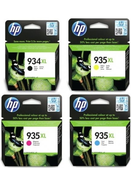 Eko Kartuş Hp Officejet Pro 6835 4 Renk (934XL-935XL) Muadil Kartuş,