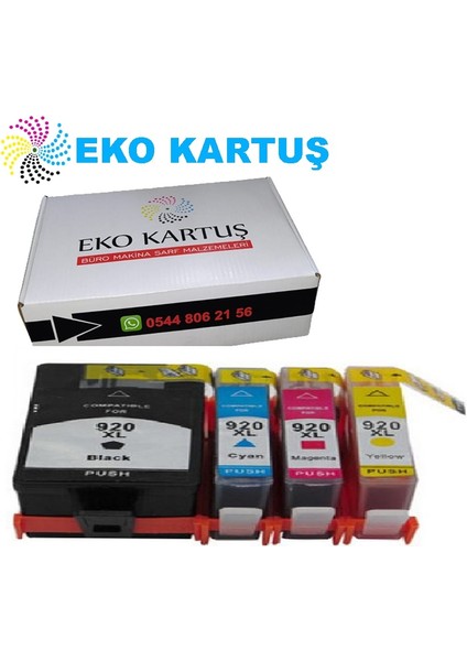 Eko Kartuş Hp Officejet 7500A 4 Renk Muadil Kartuş